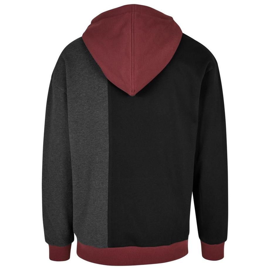 URBAN CLASSICS Sweatshirt à capuche Oversized Color Block  