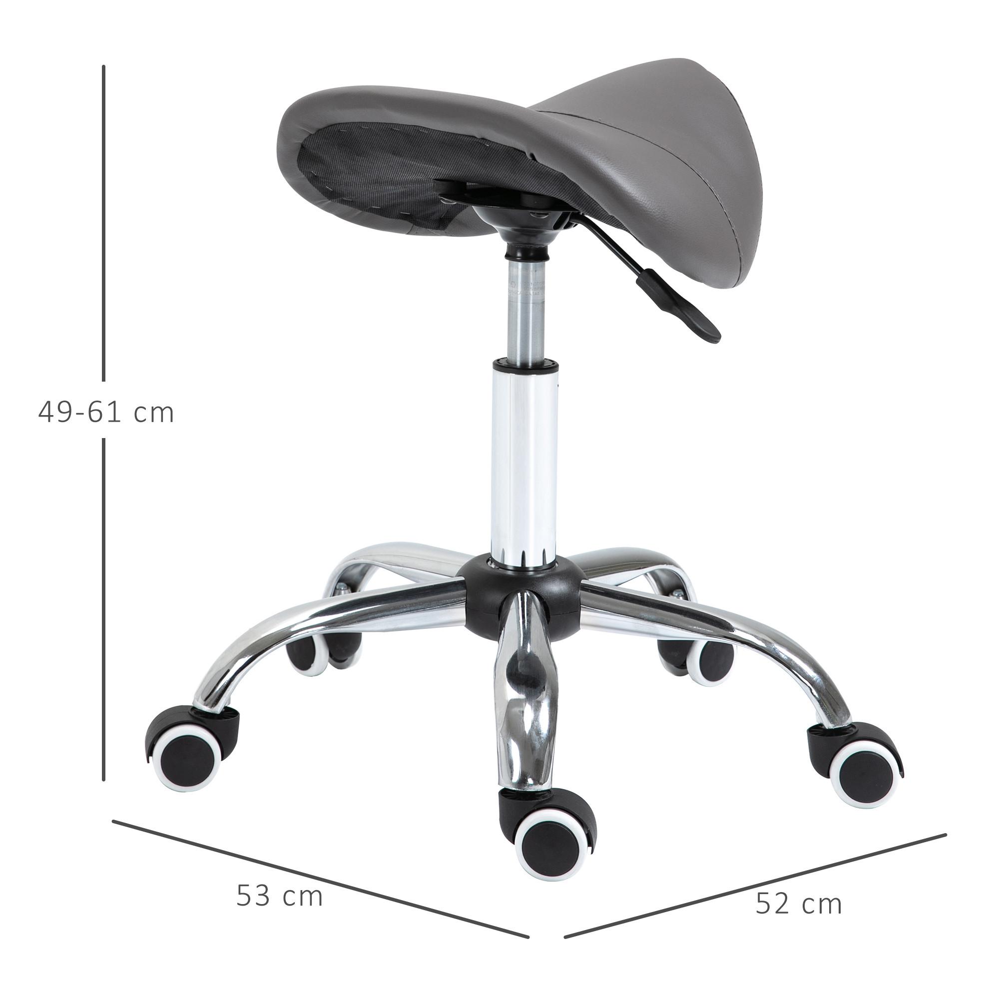 HOMCOM Tabouret de selle  