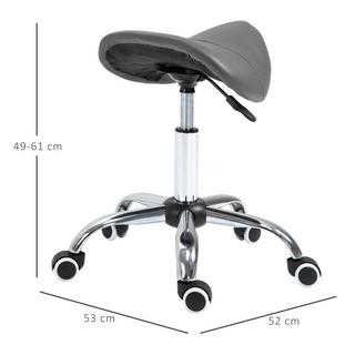 HOMCOM Tabouret de selle  