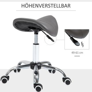 HOMCOM Tabouret de selle  