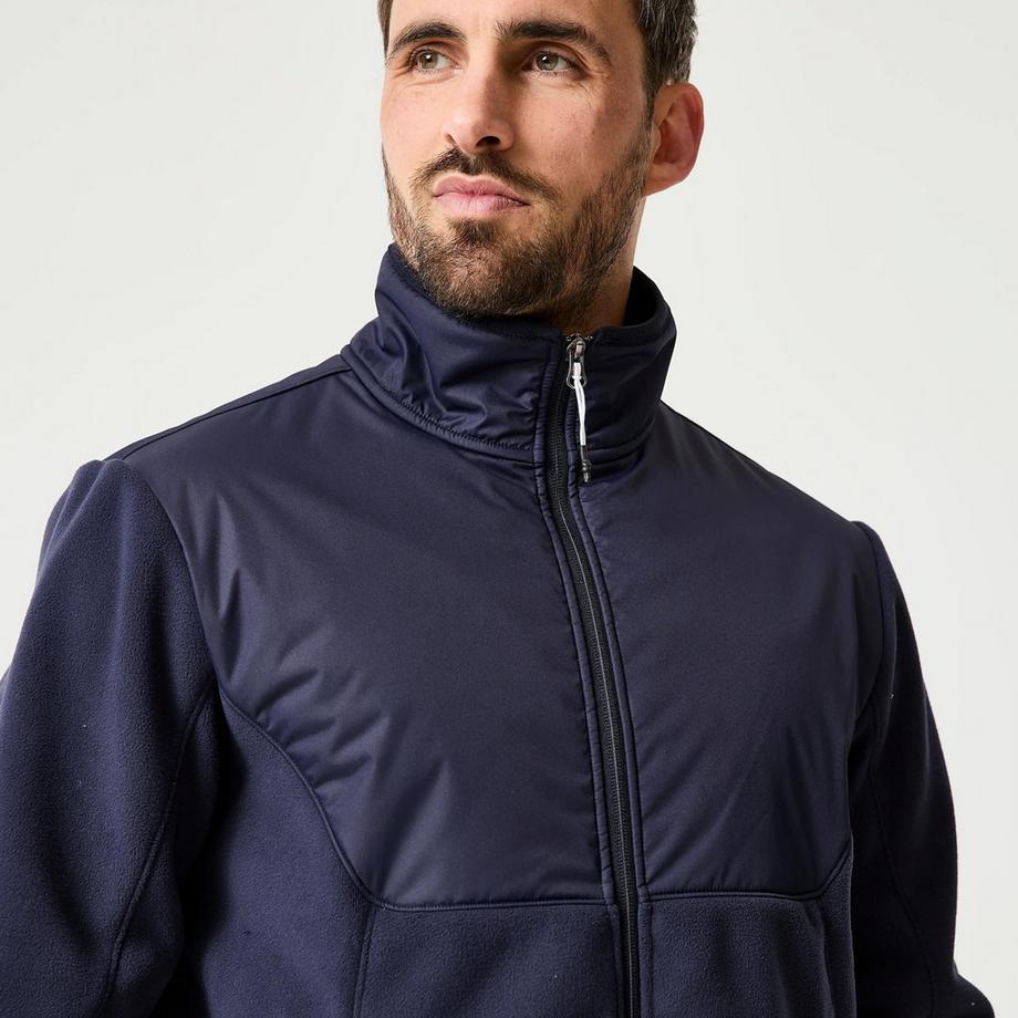 DECATHLON  Warme Segel-Fleecejacke , 500 marineblau 