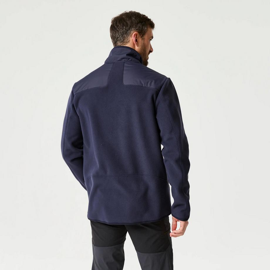 DECATHLON  Warme Segel-Fleecejacke , 500 marineblau 