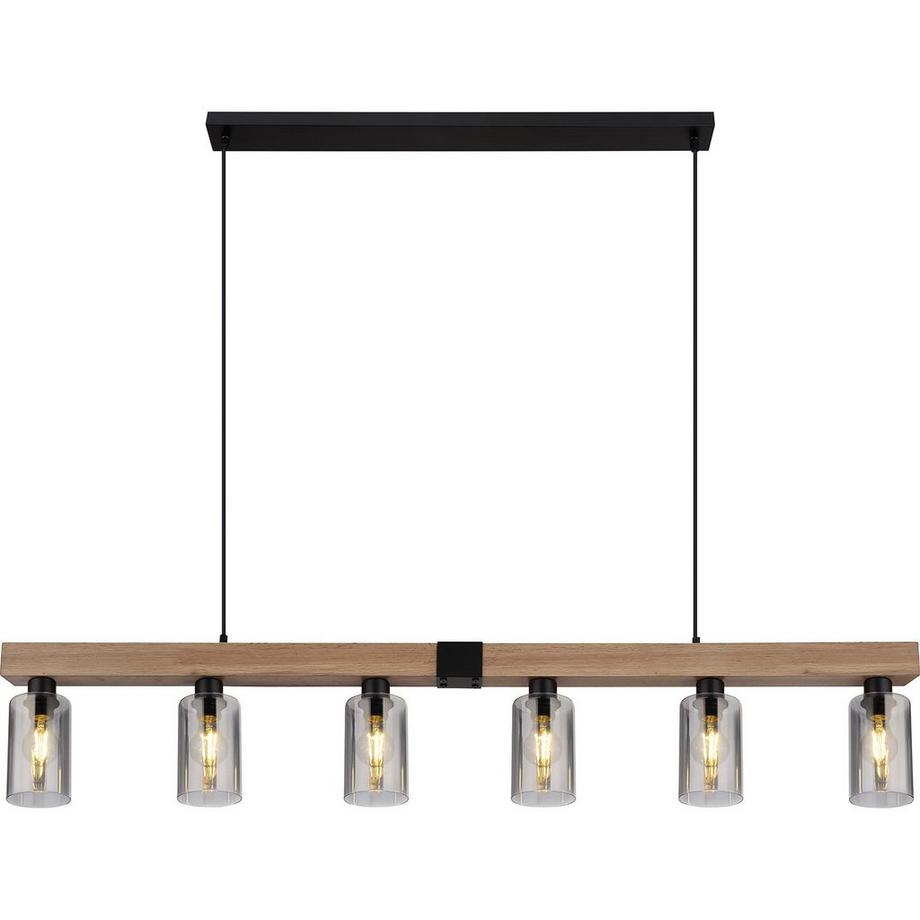 mutoni Hängeleuchte Hadera Metall  matt 6xE27 LED  