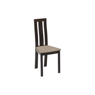 Vente-unique Lot de 2 chaises DOMINGO Hêtre massif wengé  