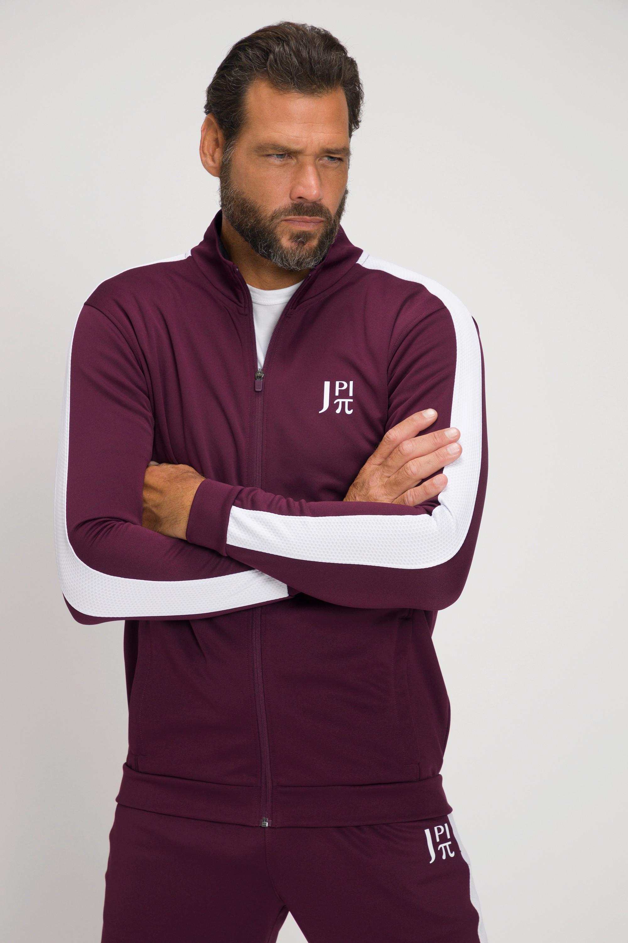 JP1880  Giacca sportiva per il fitness con collo alto, fino alla tg. 8XL 