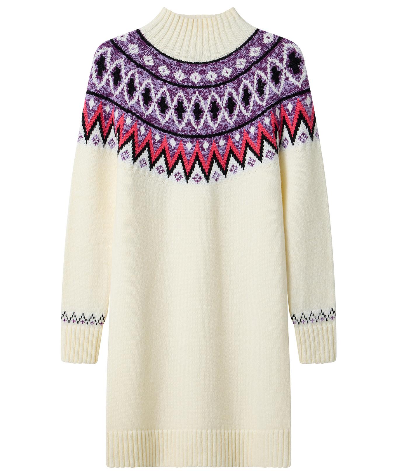 Joe Browns Übergroßes Fair Isle Strickkleid  