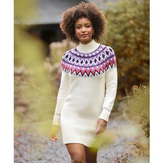 Joe Browns Übergroßes Fair Isle Strickkleid  