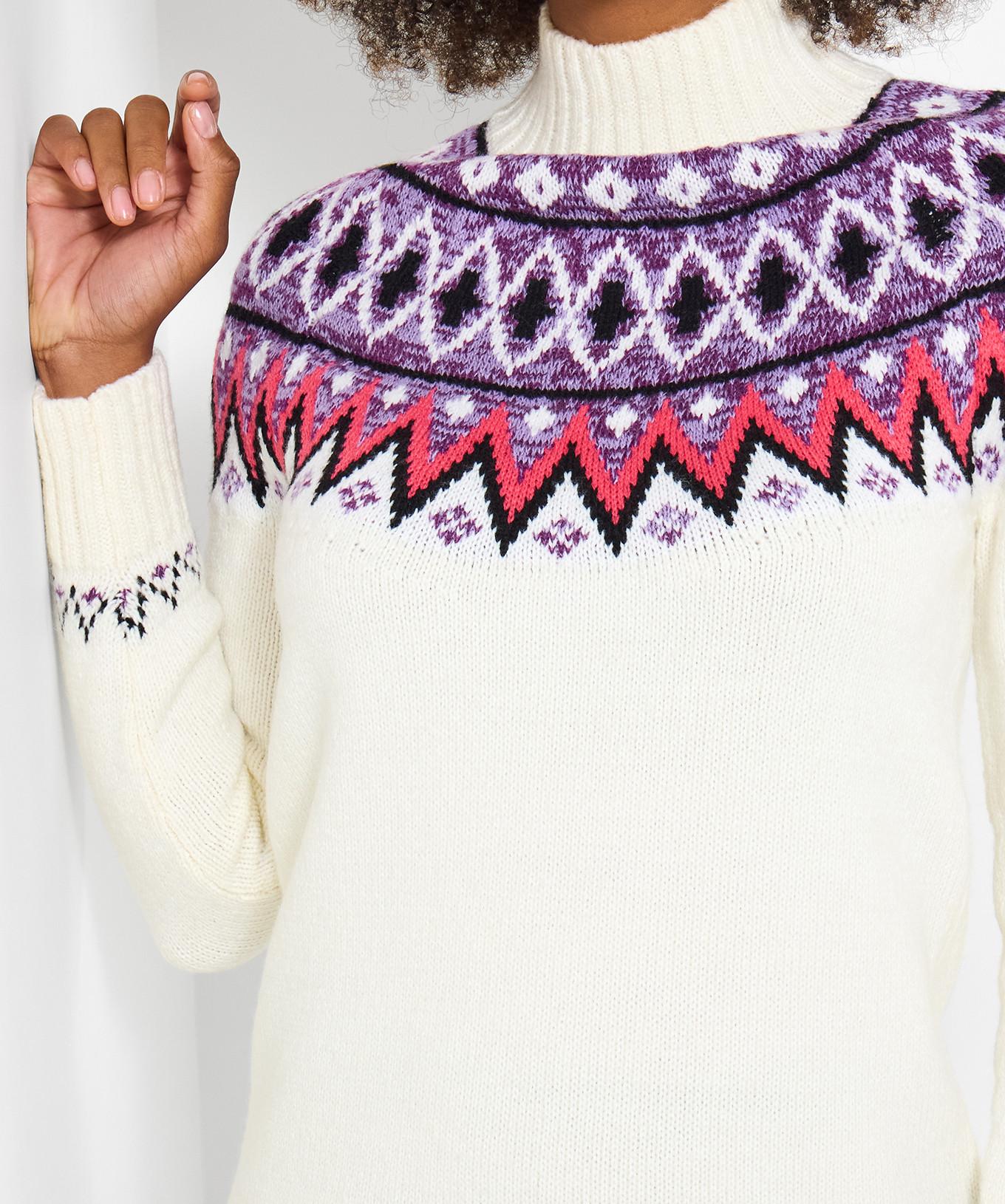 Joe Browns Übergroßes Fair Isle Strickkleid  