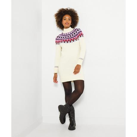 Joe Browns Übergroßes Fair Isle Strickkleid  