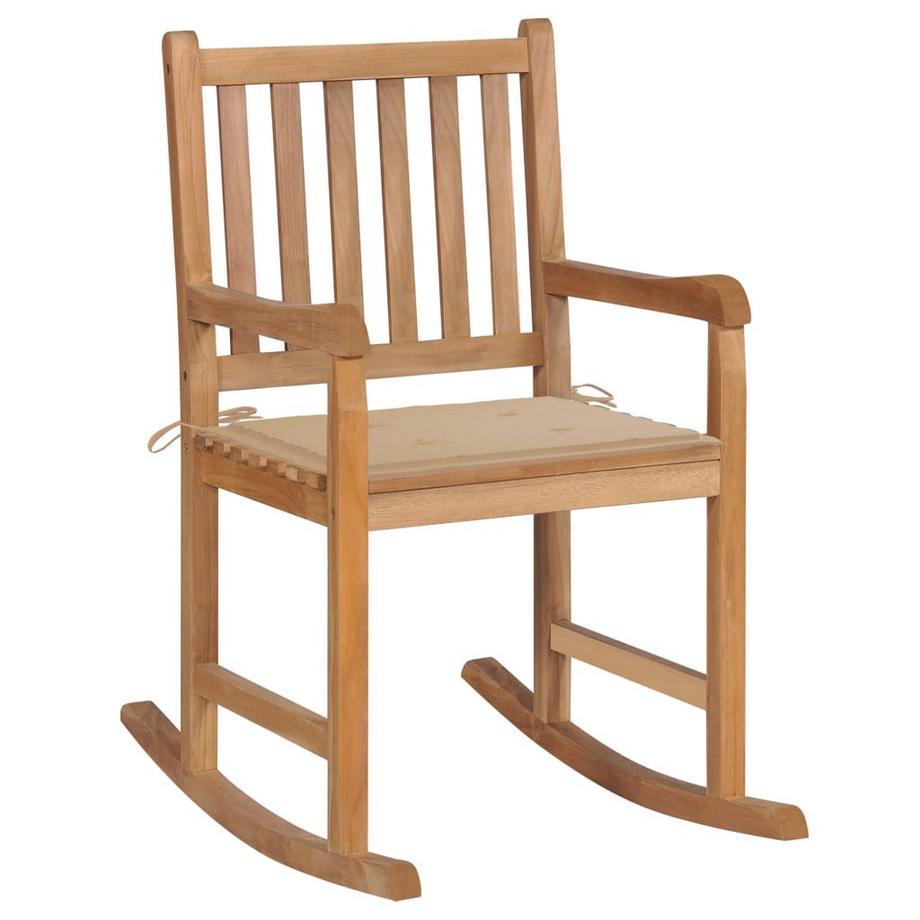 Chaise à bascule bois