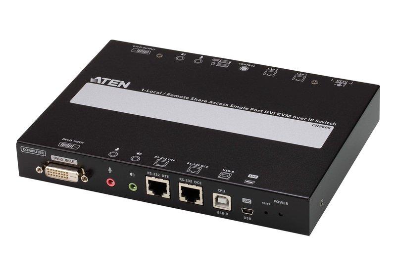 ATEN  ATEN 1-Local/Remote Share Access Einzelport DVI KVM over IP Switch 