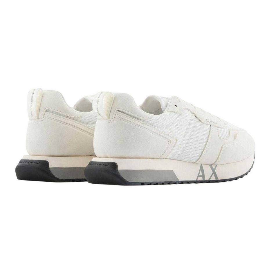 Armani Exchange Scarpe Sportive in Maglia a Rete con Suola a Contrasto  