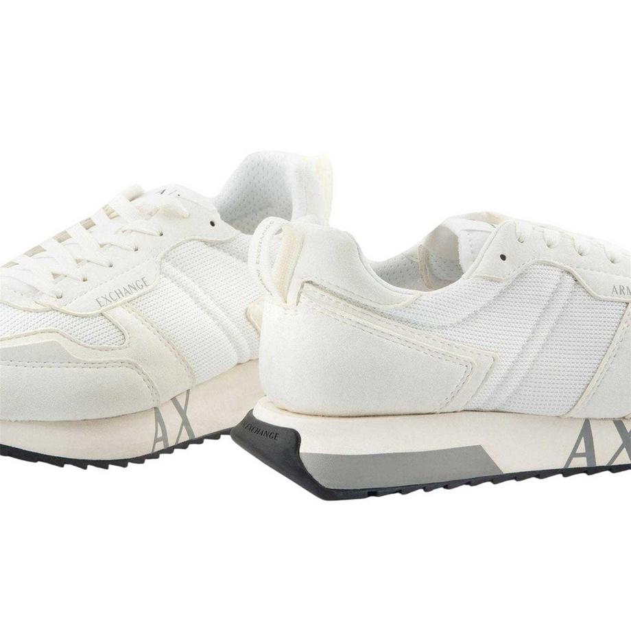 Armani Exchange Scarpe Sportive in Maglia a Rete con Suola a Contrasto  