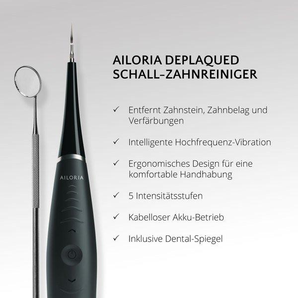 AILORIA DEPLAQUED Pulitore dentale sonico - Black  