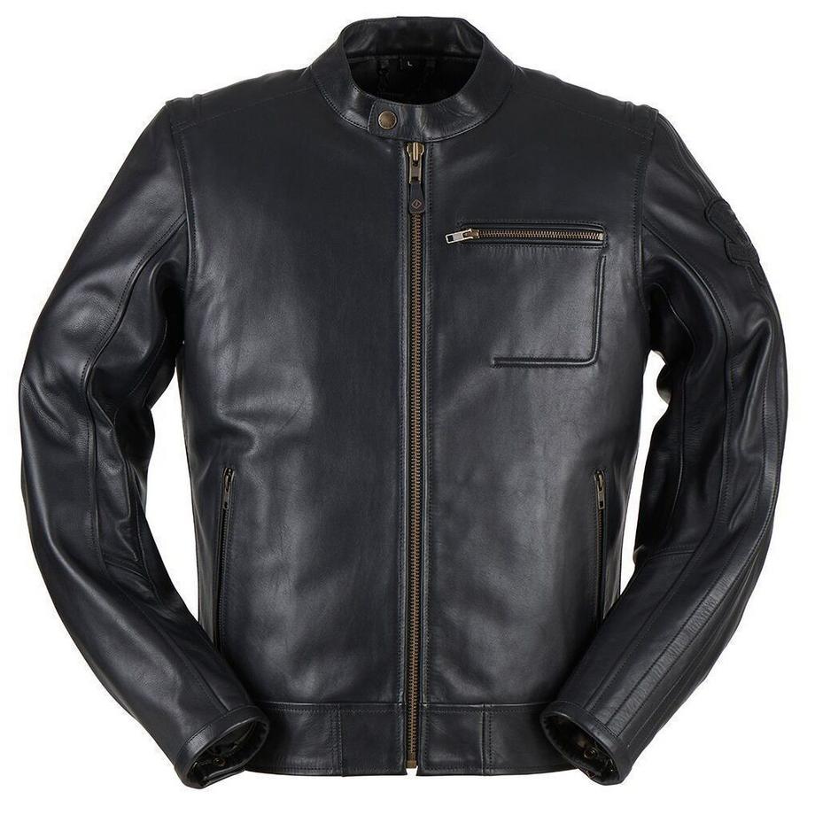 giacca da moto in pelle di lusso