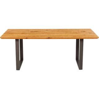 KARE Design Table Symphony chêne acier brut 160x80  