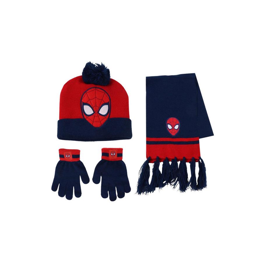 3 teiliges Spider Man Schal Set
