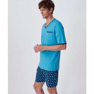 Damart  Pyjashort maille jersey pur coton peigné. 