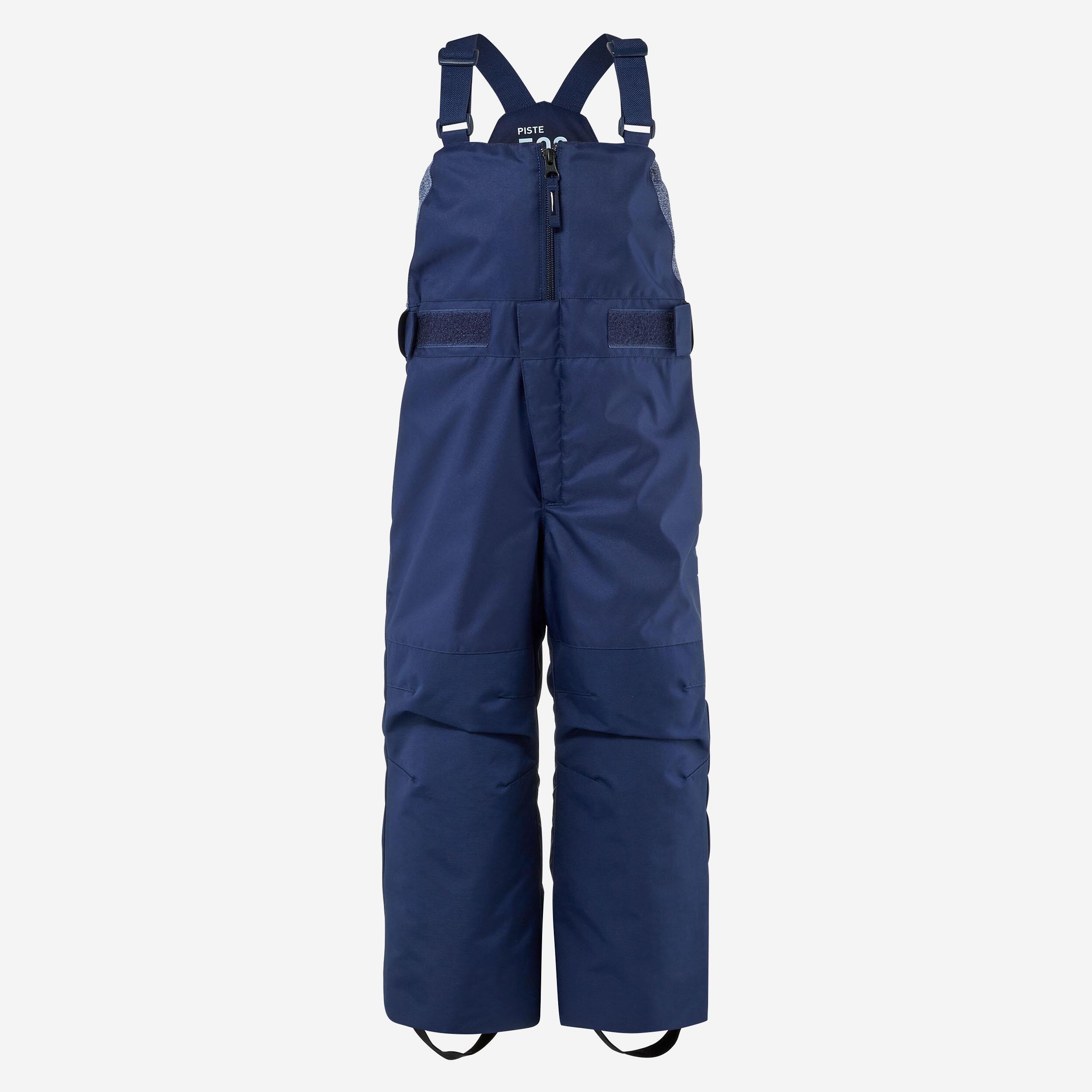 Image of Sporthose - Bib 500 Unisex Blau Bedruckt 3-4A