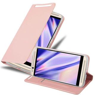 Cadorabo  Housse compatible avec ZTE Axon 7 - Coque de protection avec fermeture magnétique, fonction de support et compartiment pour carte 