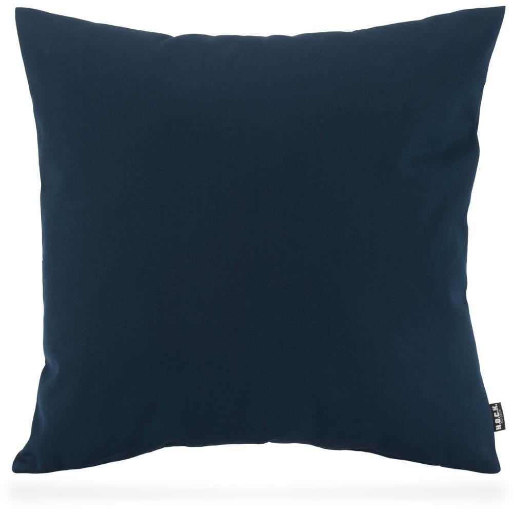 Hock H.O.C.K. Classic Uni Outdoor Kissen 50x50cm navy blau  