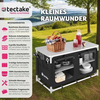 Tectake  Cuisine de camping 