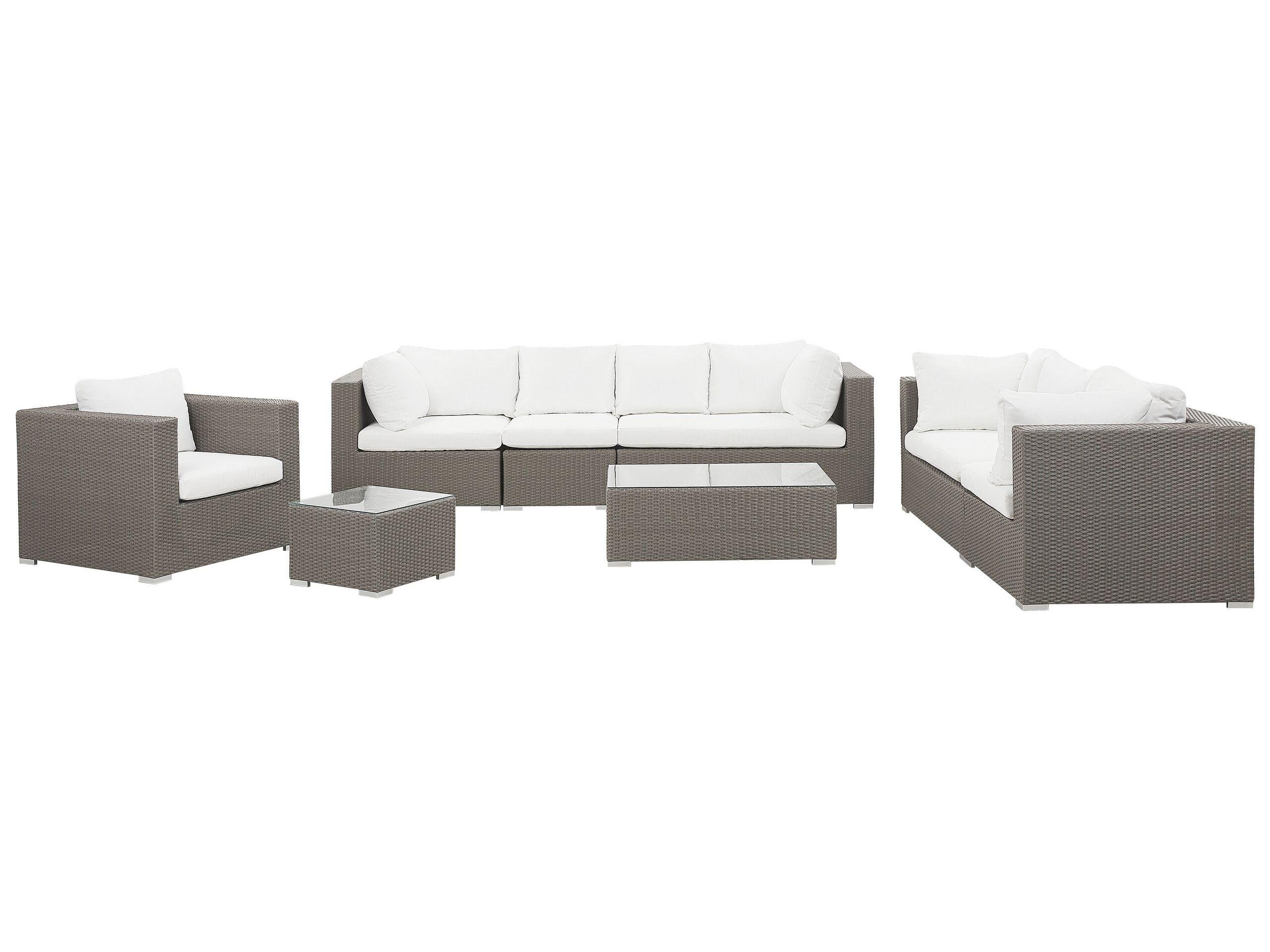 Image of Garten Lounge aus PE Rattan Boho MAESTRO Garten Lounge aus PE Rattan Boho MAESTRO
