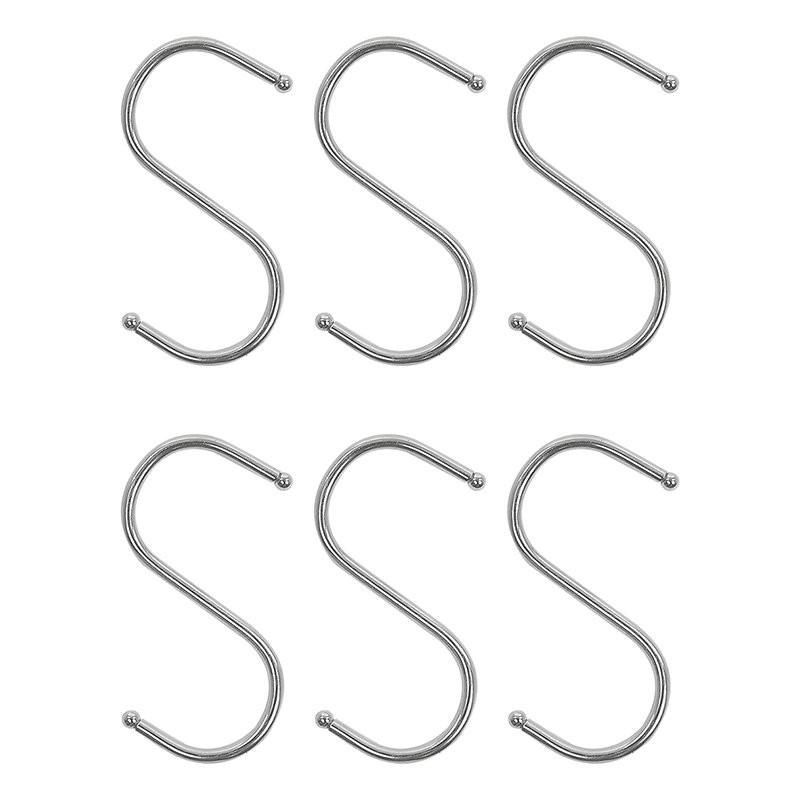 Pricenet S-Haken Ø4mm 6,5x7,5cm 6 Stück im Blister  