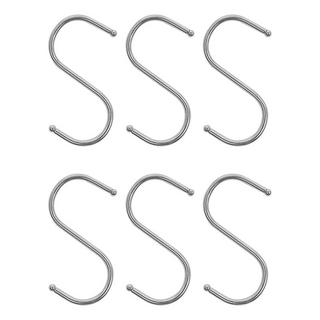 Pricenet S-Haken Ø4mm 6,5x7,5cm 6 Stück im Blister  
