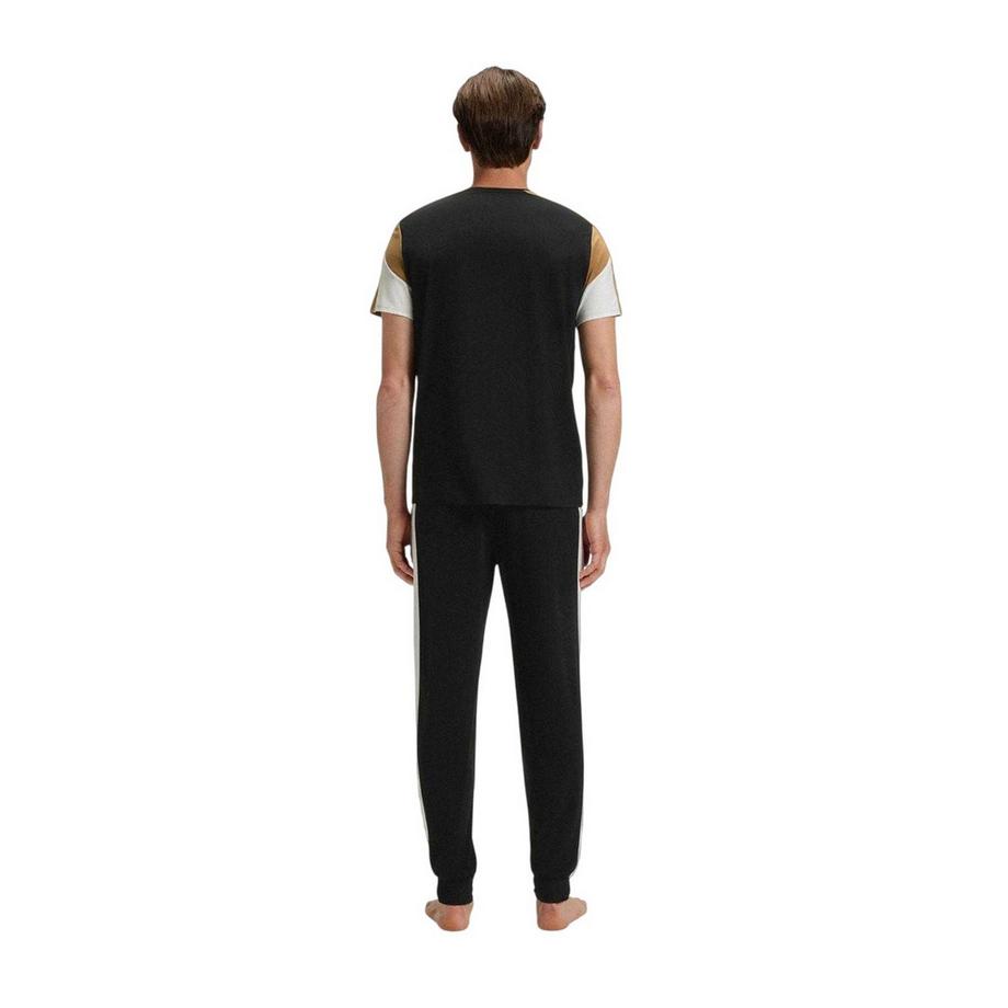 BOSS T-Shirt Blocchi di Colore con Logo  
