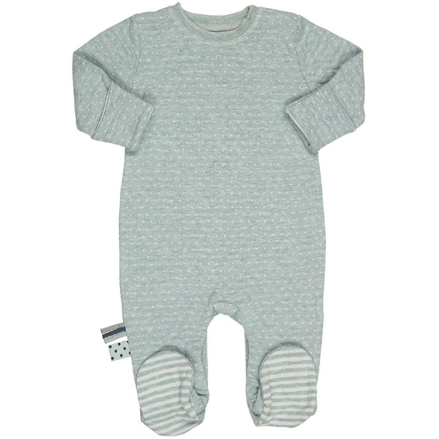 Image of Schlafstrampler Unisex Pastellgrün 3-6M