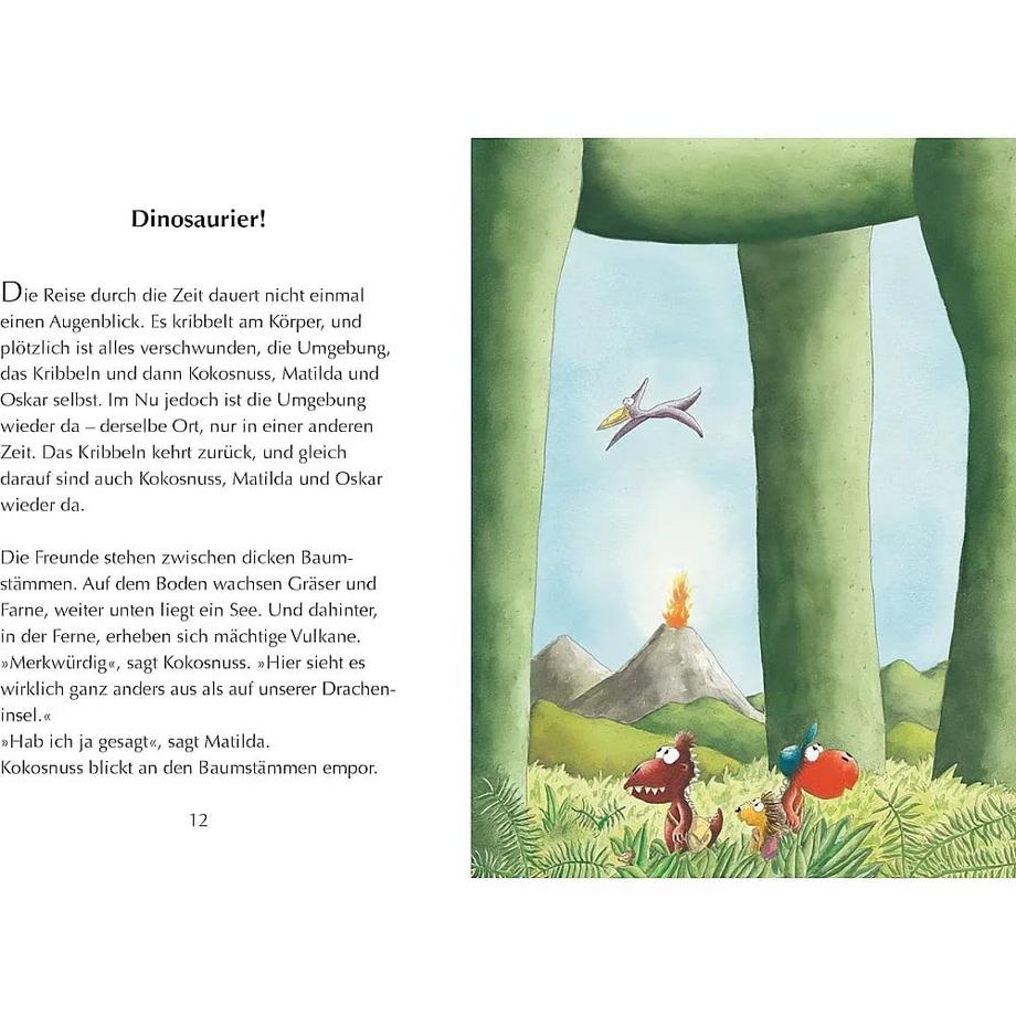 Der kleine Drache Kokosnuss bei den Dinosauriern Siegner, Ingo; Siegner, Ingo (Illustrationen) Gebundene Ausgabe 