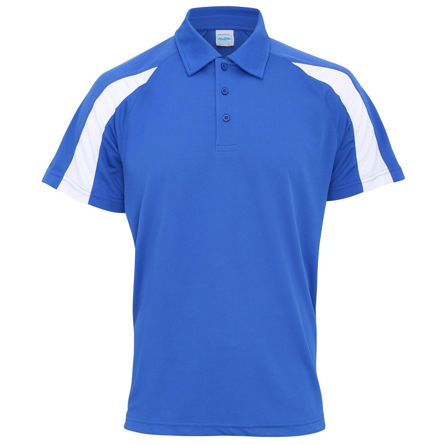 Image of Just Cool Kurzarm Polo Shirt Herren Blau S