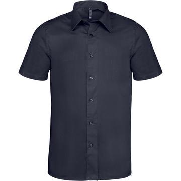 chemise manches courtes coton/élasthanne