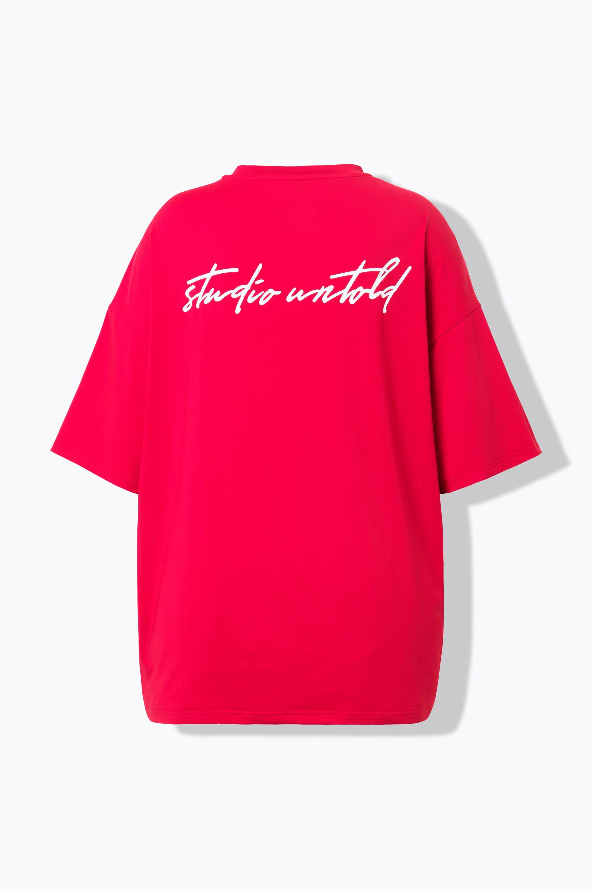 Studio Untold T-shirt oversized girocollo maniche corte  