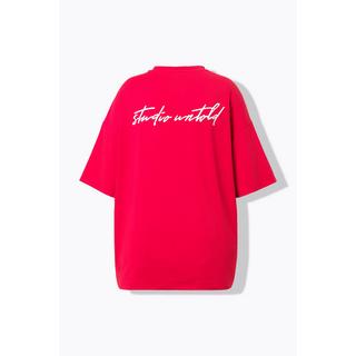 Studio Untold T-shirt oversized girocollo maniche corte  