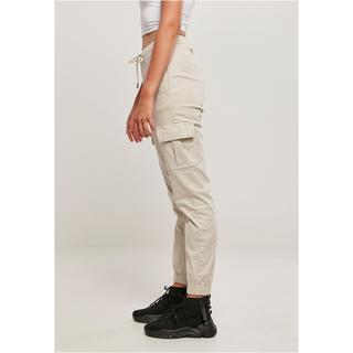 URBAN CLASSICS High Waist Bequeme Cargo Jogginghose  
