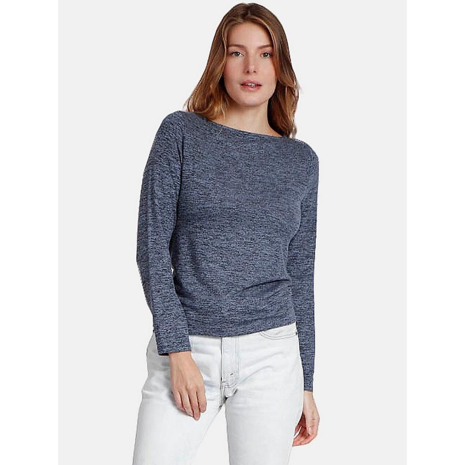 Top a maniche lunghe con scollo barca Barca