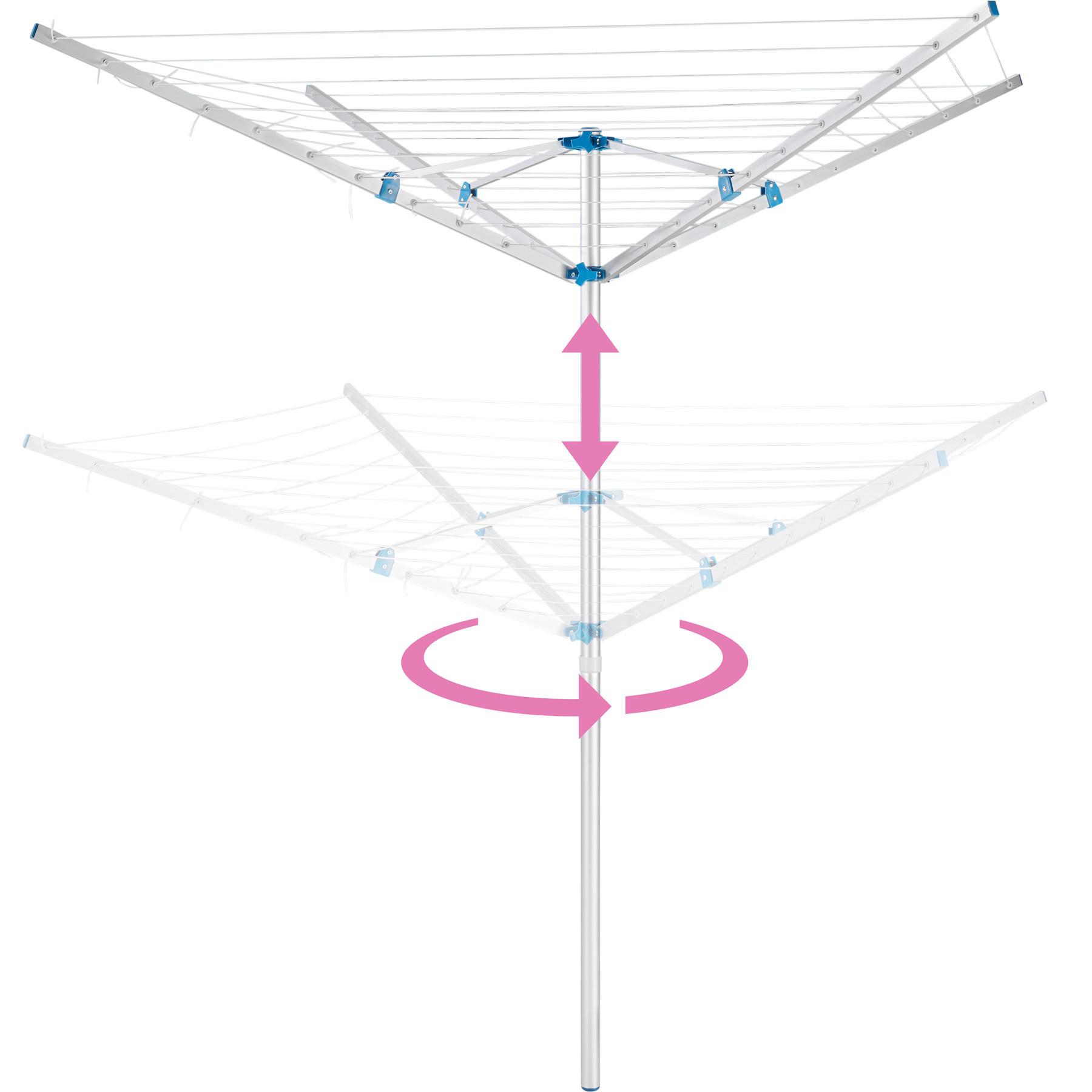 Tectake Stendibiancheria a ombrello  