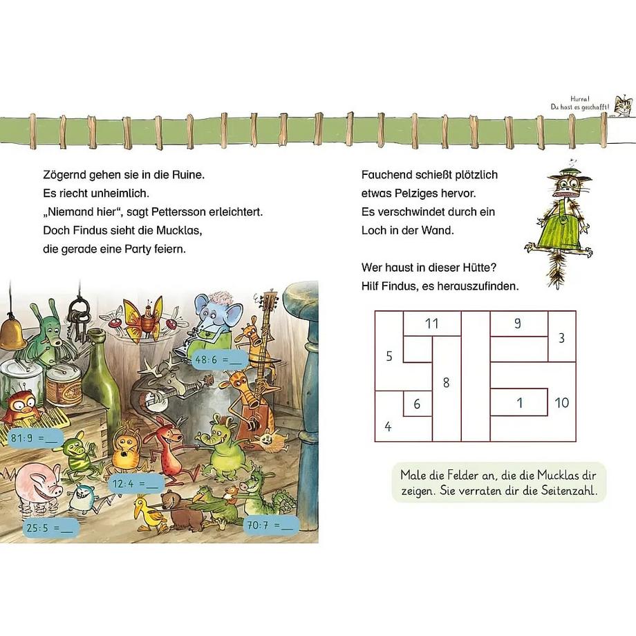 Pettersson und Findus. Findus erlebt ein Abenteuer Hanneforth, Alexandra; Nordqvist, Sven (Illustrationen) Copertina rigida 