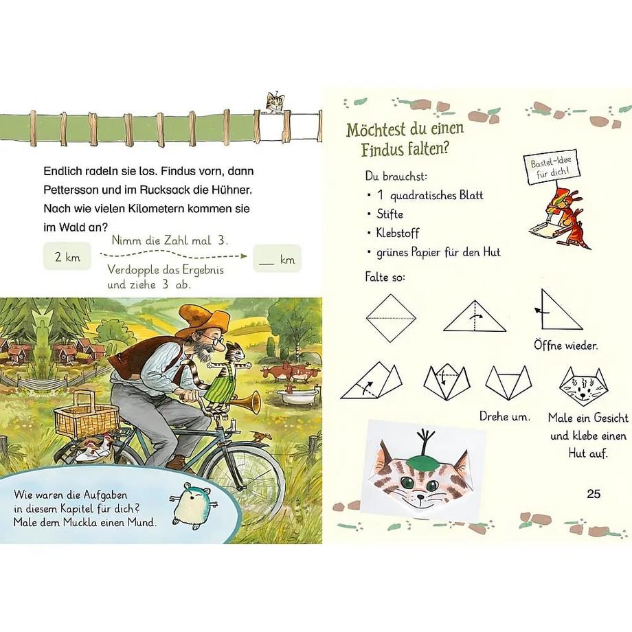 Pettersson und Findus. Findus erlebt ein Abenteuer Hanneforth, Alexandra; Nordqvist, Sven (Illustrationen) Copertina rigida 