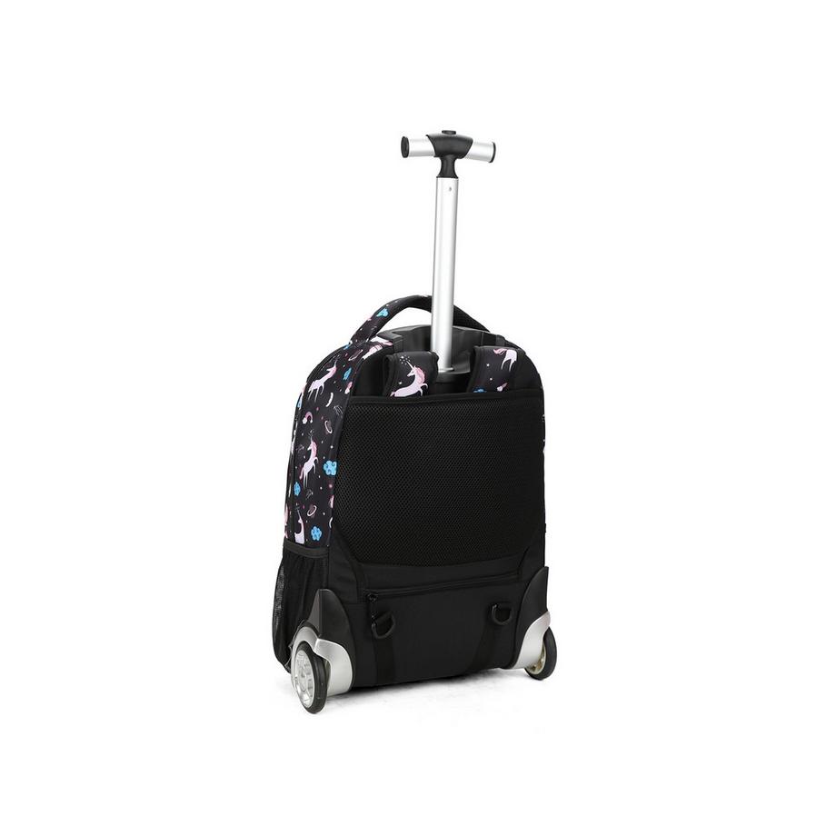 Aoking Zaino a rotelle con stampa unicorno  