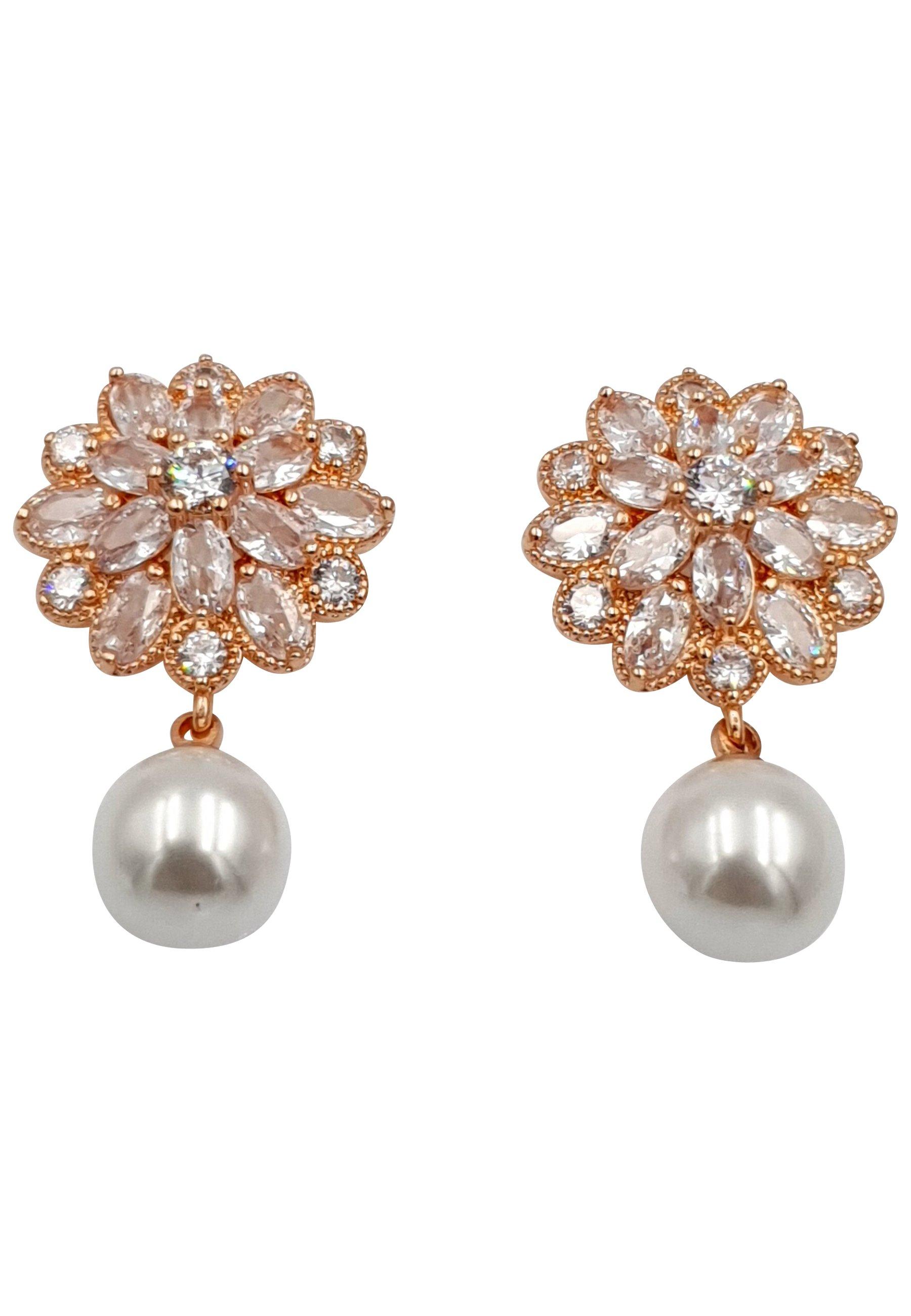 Image of Party & Event Ohrringe Unisex Goldrosa ONE SIZE