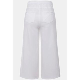 Ulla Popken  Jeans-Culotte, wadenlang, weites Bein, Marlenehose 