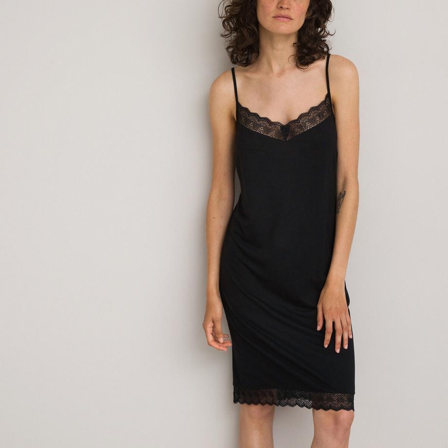 La Redoute Collections Nuisette à fines bretelles  