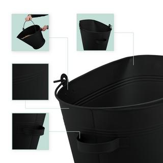 Northio Aschenbecher mit Schaufel 11 l  