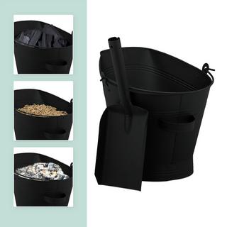 Northio Aschenbecher mit Schaufel 11 l  