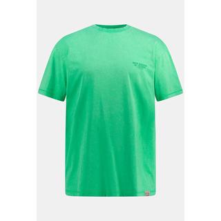 Sthuge  T-shirt STHUGE con taglio oversize, look vintage e mezze maniche verde foresta 