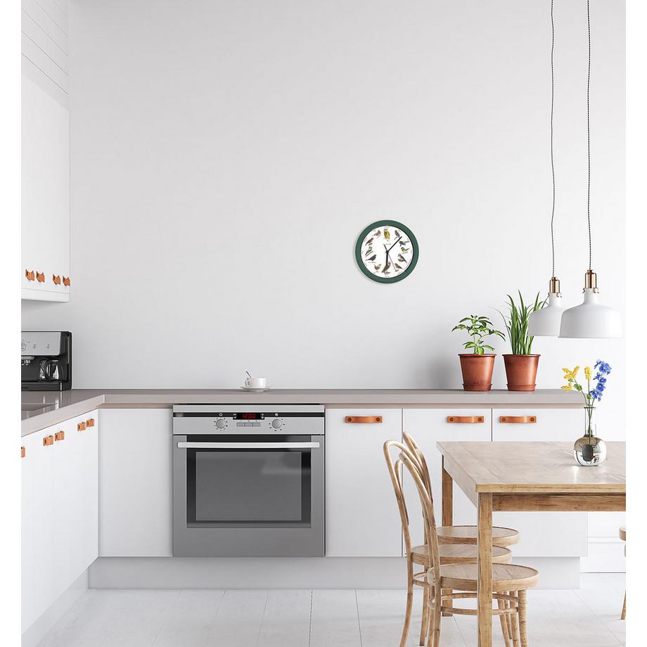 STARLYF Birdsong Clock - Wanduhr mit echten Vogelstimmen  