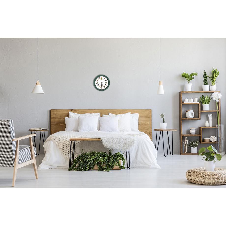 STARLYF Birdsong Clock - Wanduhr mit echten Vogelstimmen  
